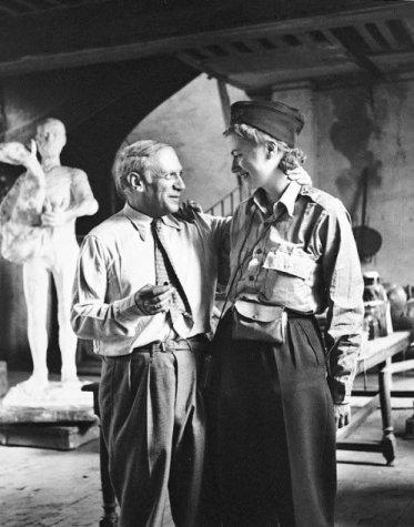 Lee Miller and Picasso - 1944